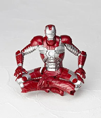 Iron Man 2 - Iron Man Mark V - Legacy of Revoltech LR-024 - Revoltech No.041 - Revoltech SFX (Kaiyodo)ㅤ – Kaiyodo – ActionFigureBrasil