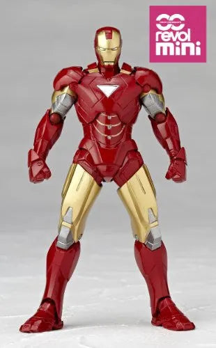 Iron Man 2 - Iron Man Mark VI - Revolmini rm-003 - Revoltech (Kaiyodo)ㅤ – Kaiyodo – ActionFigureBrasil