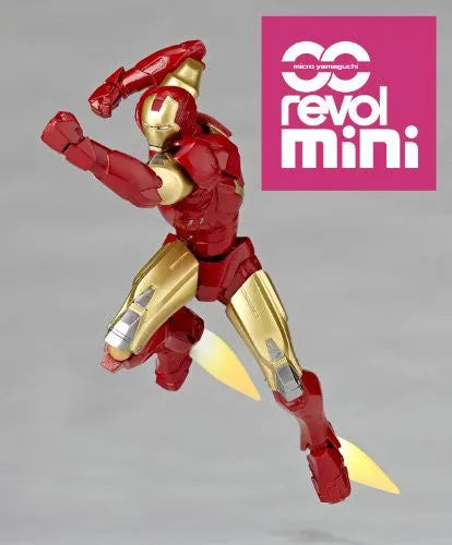 Iron Man 2 - Iron Man Mark VI - Revolmini rm-003 - Revoltech (Kaiyodo)ㅤ – Kaiyodo – ActionFigureBrasil