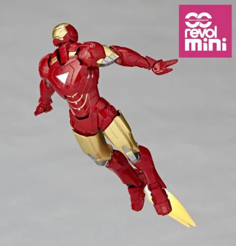Iron Man 2 - Iron Man Mark VI - Revolmini rm-003 - Revoltech (Kaiyodo)ㅤ – Kaiyodo – ActionFigureBrasil