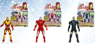 "Iron Man 3" Hasbro Action Figure 3.75 Inch Assemblers Series 3 Assortedㅤ – Gantaku – ActionFigure Brasil
