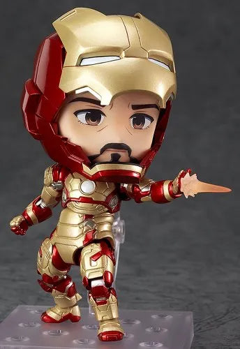 Iron Man 3 - Iron Man Mark XLII - Nendoroid #349 - Full Action (Good Smile Company)ㅤ – Good Smile Company – ActionFigureBrasil