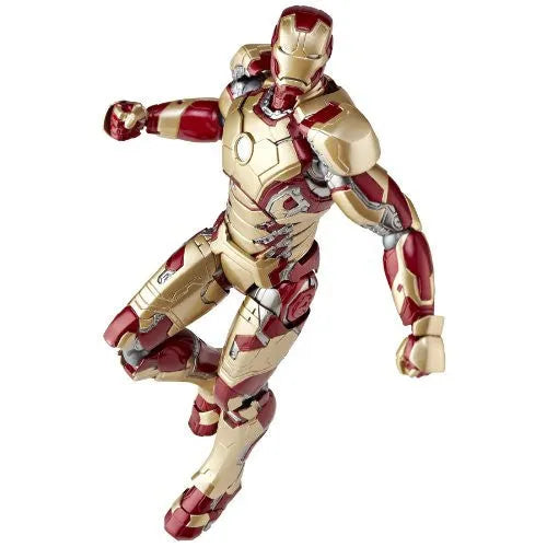 Iron Man 3 - Iron Man Mark XLII - Revoltech - Revoltech SFX #049 (Kaiyodo)ㅤ – Kaiyodo – ActionFigureBrasil
