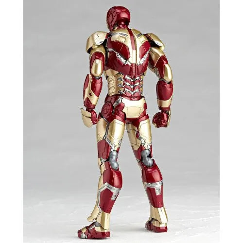 Iron Man 3 - Iron Man Mark XLII - Revoltech - Revoltech SFX #049 (Kaiyodo)ㅤ – Kaiyodo – ActionFigureBrasil