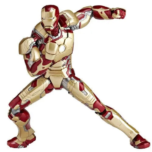 Iron Man 3 - Iron Man Mark XLII - Revoltech - Revoltech SFX #049 - Legacy of Revoltech LR-043 (Kaiyodo)ㅤ – Kaiyodo – ActionFigure Brasil