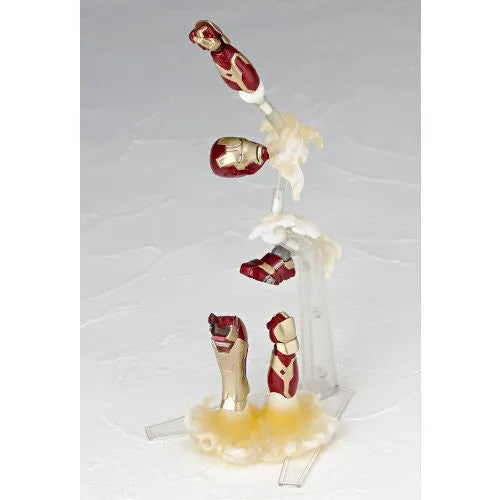 Iron Man 3 - Iron Man Mark XLII - Revoltech - Revoltech SFX #049 - Legacy of Revoltech LR-043 (Kaiyodo)ㅤ – Kaiyodo – ActionFigure Brasil