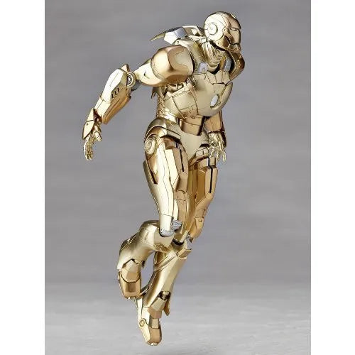Iron Man 3 - Iron Man Mark XXI - Revoltech - Revoltech SFX #52 (Kaiyodo)ㅤ – Kaiyodo – ActionFigure Brasil