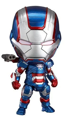 Iron Man 3 - Iron Patriot - Nendoroid #392 - Full Action (Good Smile Company)ㅤ – Good Smile Company – ActionFigure Brasil