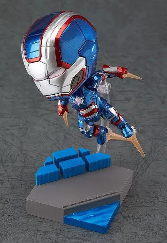 Iron Man 3 - Iron Patriot - Nendoroid #392 - Full Action (Good Smile Company)ㅤ – Good Smile Company – ActionFigure Brasil