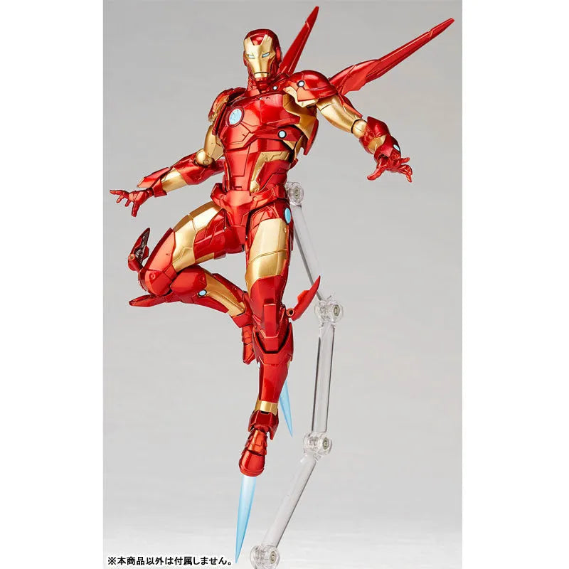 Iron Man - Amazing Yamaguchi No.013 - Revoltech - Bleeding Edge Armor (Kaiyodo)ㅤ – Kaiyodo – ActionFigureBrasil