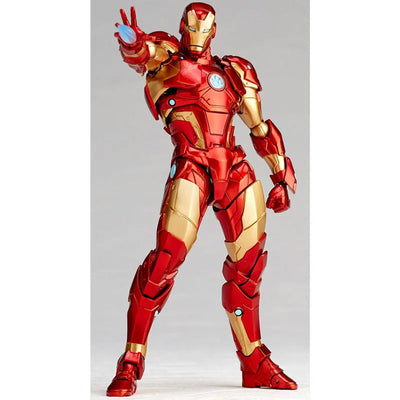 Iron Man - Amazing Yamaguchi No.013 - Revoltech - Bleeding Edge Armor (Kaiyodo)ㅤ – Kaiyodo – ActionFigureBrasil — detalhe do produto