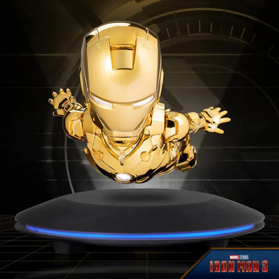 Iron Man (Golden Version) Floating – Beast Kingdom – ActionFigure Brasil
