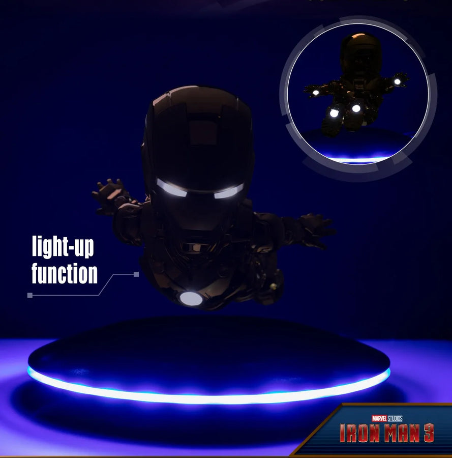 Iron Man (Golden Version) Floating – Beast Kingdom – ActionFigure Brasil