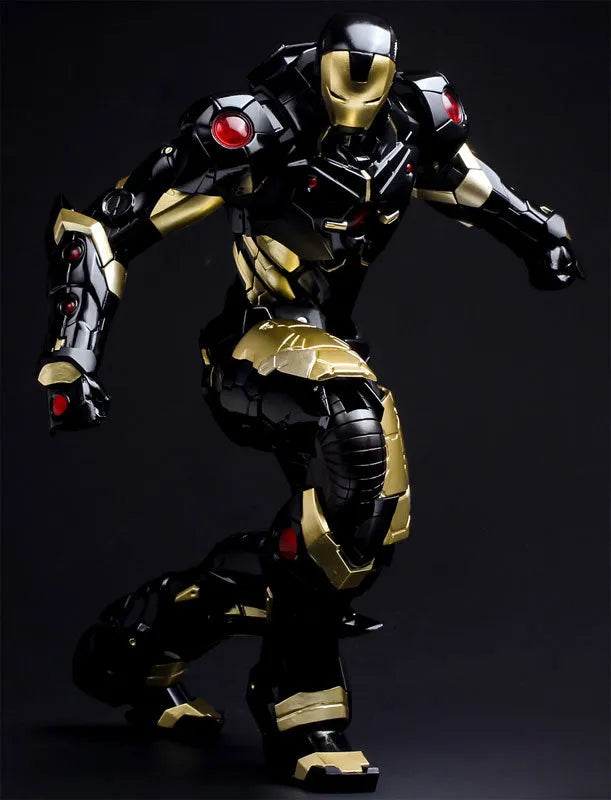 Iron Man - Iron Man Black & Gold Armor - RE:EDIT #06 - Marvel Now! ver. (Sentinel)ㅤ – Sentinel – ActionFigureBrasil