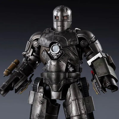 Iron Man - Iron Man Mark I - S.H.Figuarts (Bandai) [Shop Exclusive]ㅤ – Bandai – ActionFigure Brasil — ângulo diferente