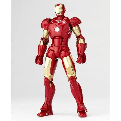Iron Man - Iron Man Mark III - Revoltech - Revoltech SFX - 36 (Kaiyodo)ㅤ – Kaiyodo – ActionFigure Brasil