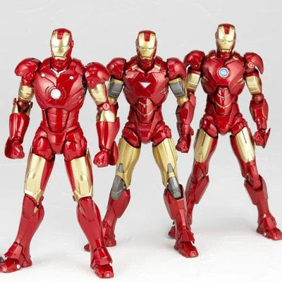 Iron Man - Iron Man Mark III - Revoltech - Revoltech SFX - 36 (Kaiyodo)ㅤ – Kaiyodo – ActionFigureBrasil — close