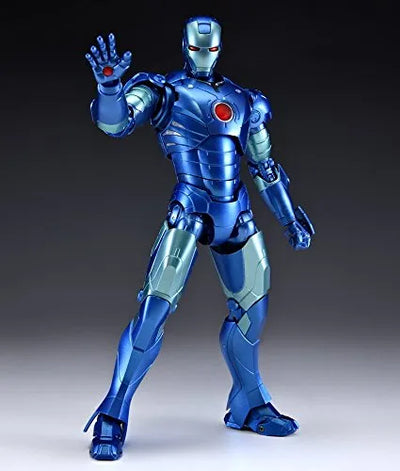 Iron Man - Iron Man Mark III - S.H.Figuarts - Blue Stealth Color (Bandai)ㅤ – Bandai – ActionFigureBrasil — detalhe do produto