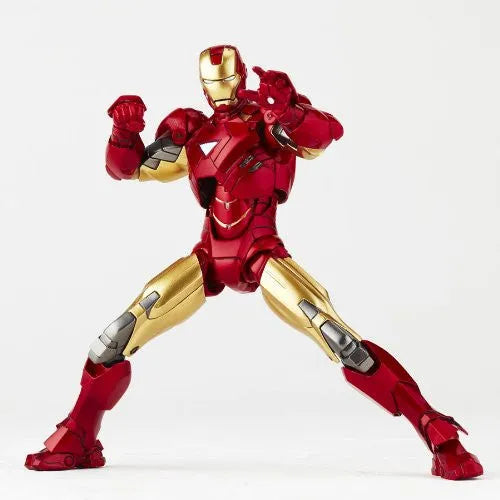 Iron Man - Iron Man Mark VI - Legacy of Revoltech LR-040 - Revoltech - Revoltech SFX - 024 (Kaiyodo)ㅤ – Kaiyodo – ActionFigureBrasil