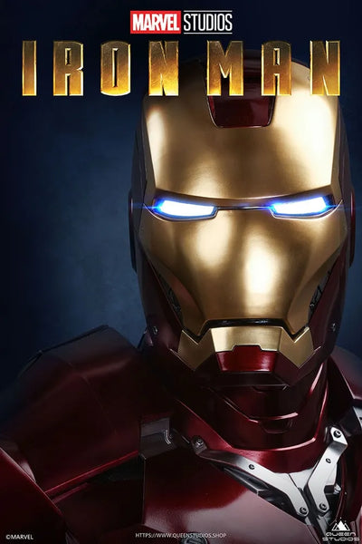 Iron Man Mark 3 - LIMITED EDITION: 1200 – Queen Studios – ActionFigure Brasil