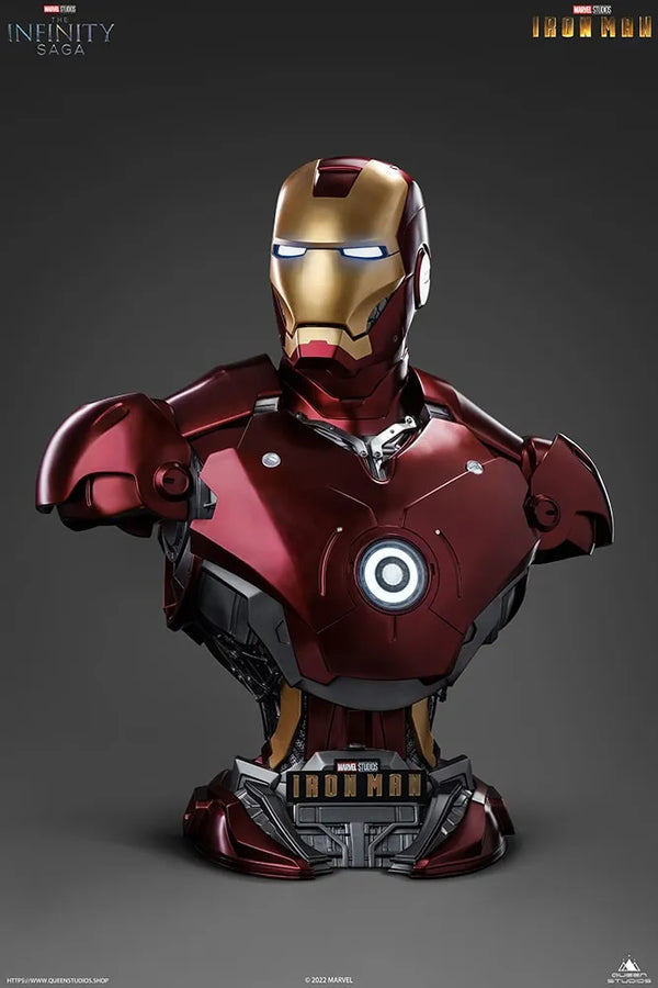 Iron Man Mark 3 - LIMITED EDITION: 1200 – Queen Studios – ActionFigure Brasil