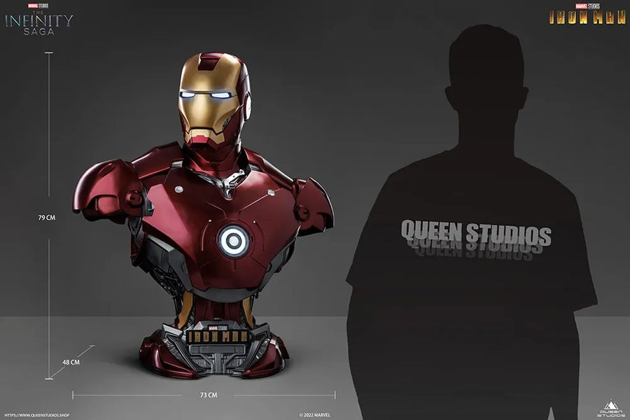 Iron Man Mark 3 - LIMITED EDITION: 1200 – Queen Studios – ActionFigure Brasil