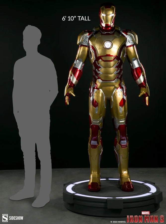 Iron Man Mark 42 - LIMITED EDITION – Sideshow Collectibles – ActionFigure Brasil
