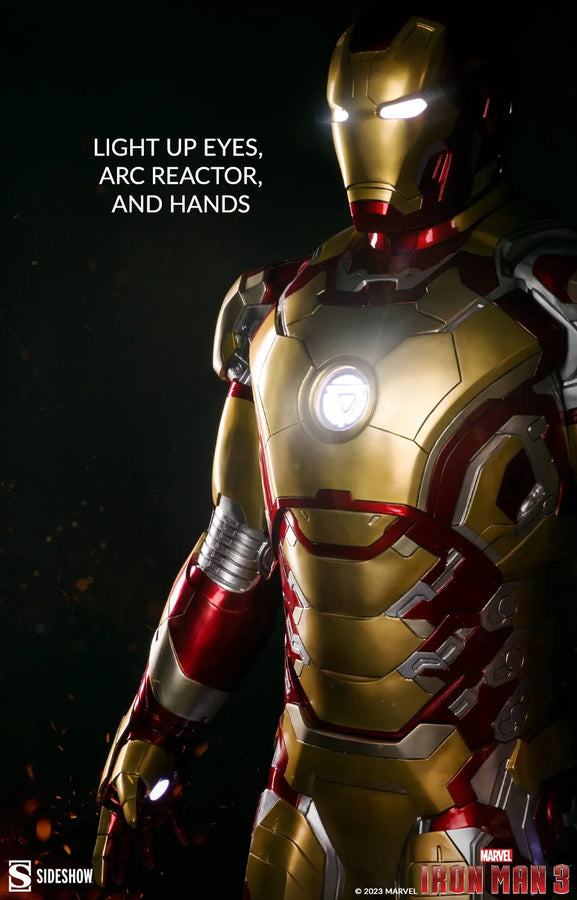 Iron Man Mark 42 - LIMITED EDITION – Sideshow Collectibles – ActionFigure Brasil