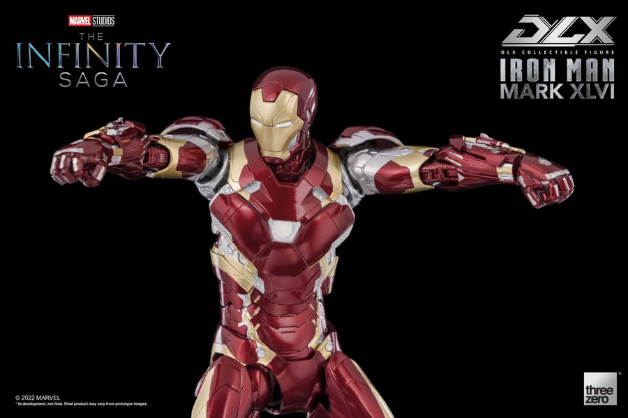 Iron Man Mark 46 DLX – Threezero – ActionFigure Brasil