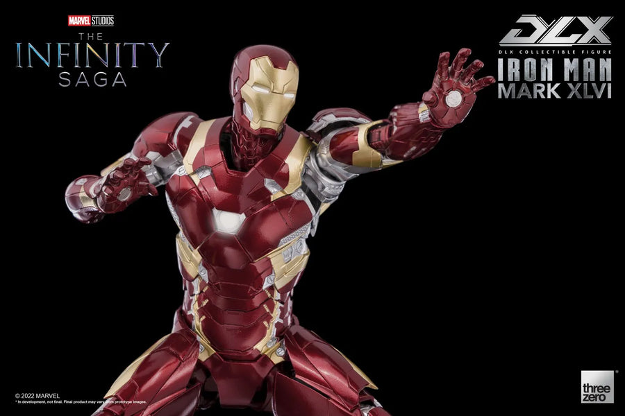 Iron Man Mark 46 DLX – Threezero – ActionFigure Brasil
