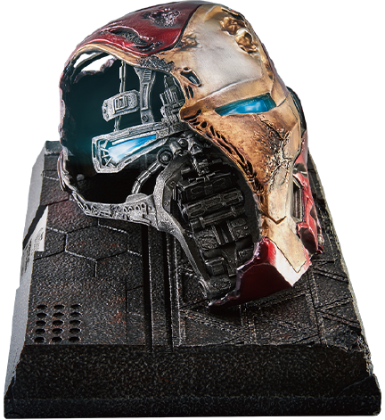 Iron Man Mark 50 Battle Damaged Helmet - LIMITED EDITION: 3000 – Beast Kingdom – ActionFigure Brasil