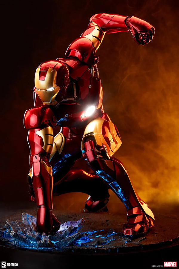 Iron Man Mark III - LIMITED EDITION: 500 – Sideshow Collectibles – ActionFigure Brasil