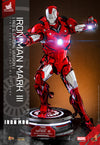 IRON MAN MARK III (RED & CHROME VERSION) [HOT TOYS]