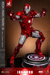 IRON MAN MARK III (RED & CHROME VERSION) [HOT TOYS]