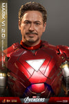 IRON MAN MARK VI (2.0) WITH SUIT-UP GANTRY [HOT TOYS]