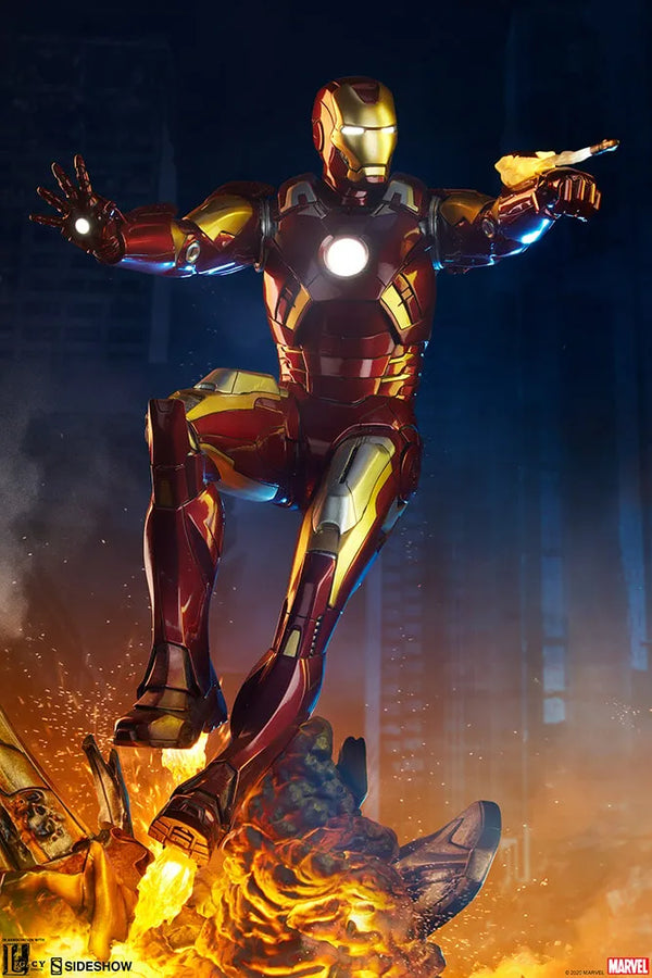 Iron Man Mark VII - LIMITED EDITION: 3000 – Sideshow Collectibles – ActionFigure Brasil
