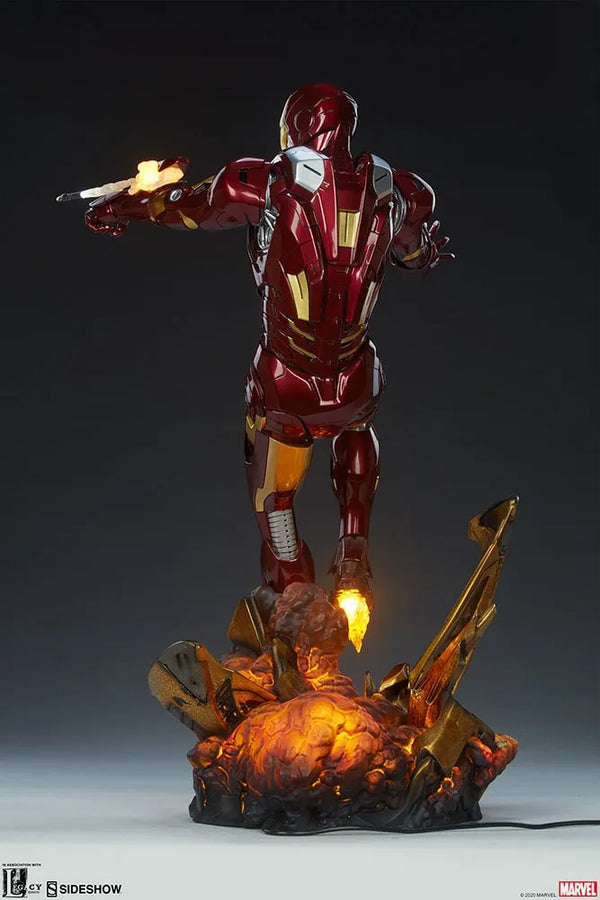 Iron Man Mark VII - LIMITED EDITION: 3000 – Sideshow Collectibles – ActionFigure Brasil