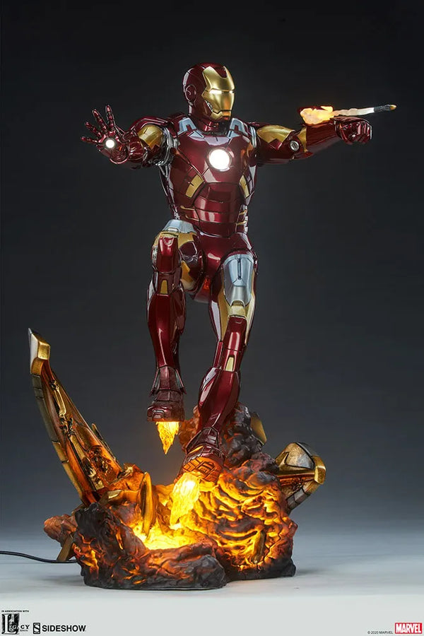 Iron Man Mark VII - LIMITED EDITION: 3000 – Sideshow Collectibles – ActionFigure Brasil