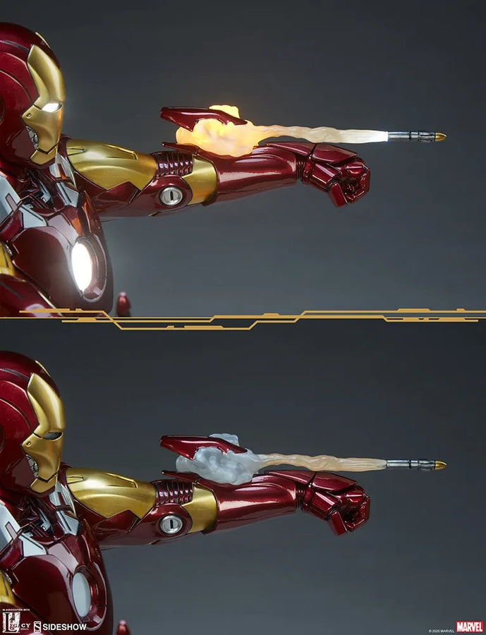 Iron Man Mark VII - LIMITED EDITION: 3000 – Sideshow Collectibles – ActionFigure Brasil