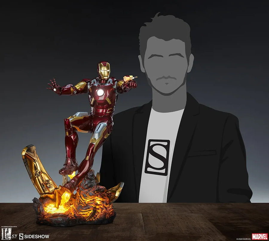Iron Man Mark VII - LIMITED EDITION: 3000 – Sideshow Collectibles – ActionFigure Brasil