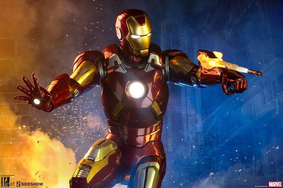 Iron Man Mark VII - LIMITED EDITION: 3000 – Sideshow Collectibles – ActionFigure Brasil
