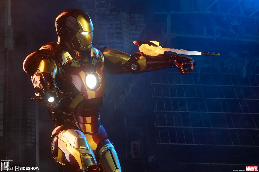 Iron Man Mark VII - LIMITED EDITION: 3000 – Sideshow Collectibles – ActionFigure Brasil