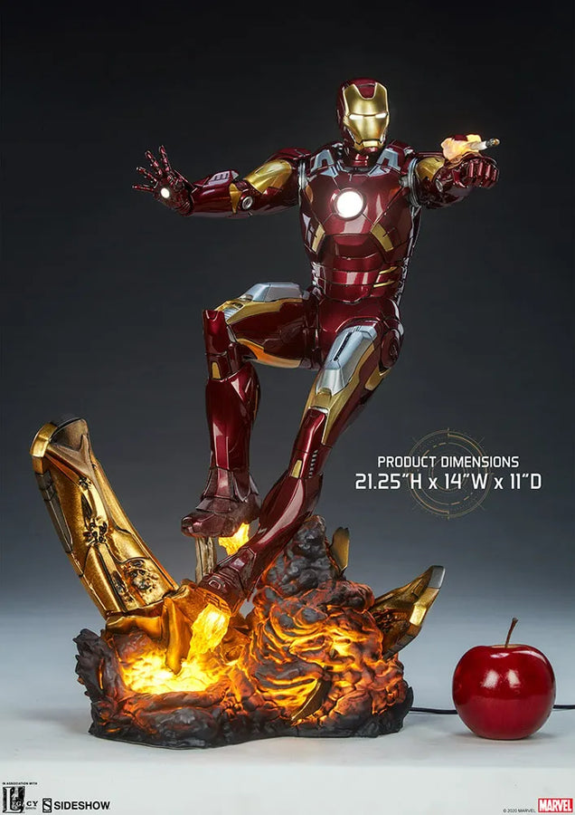 Iron Man Mark VII - LIMITED EDITION: 3000 – Sideshow Collectibles – ActionFigure Brasil