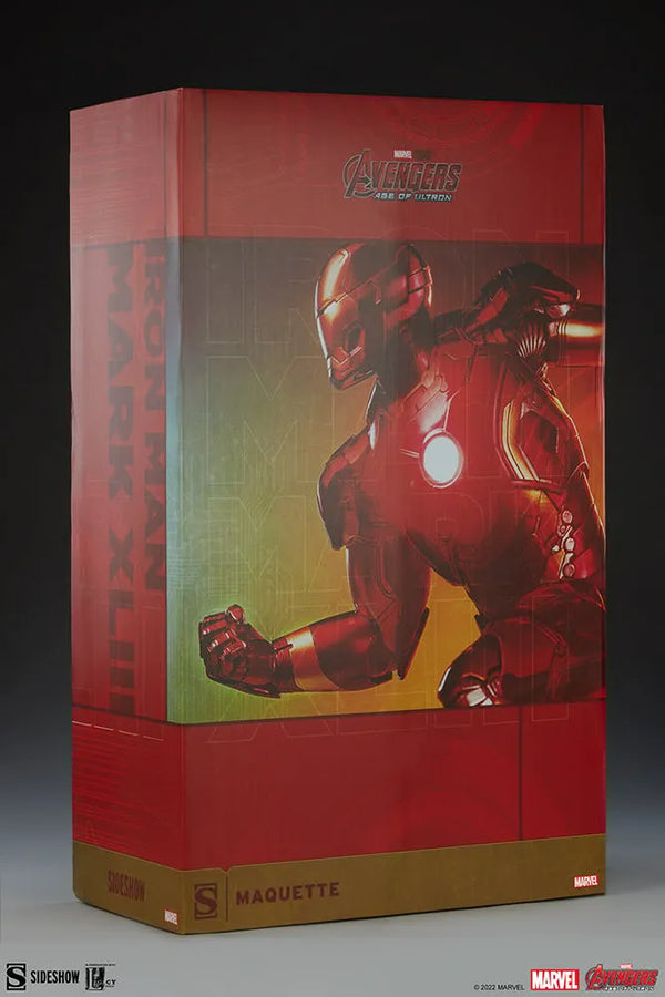 Iron Man Mark XLIII - LIMITED EDITION: 1500 – Sideshow Collectibles – ActionFigure Brasil