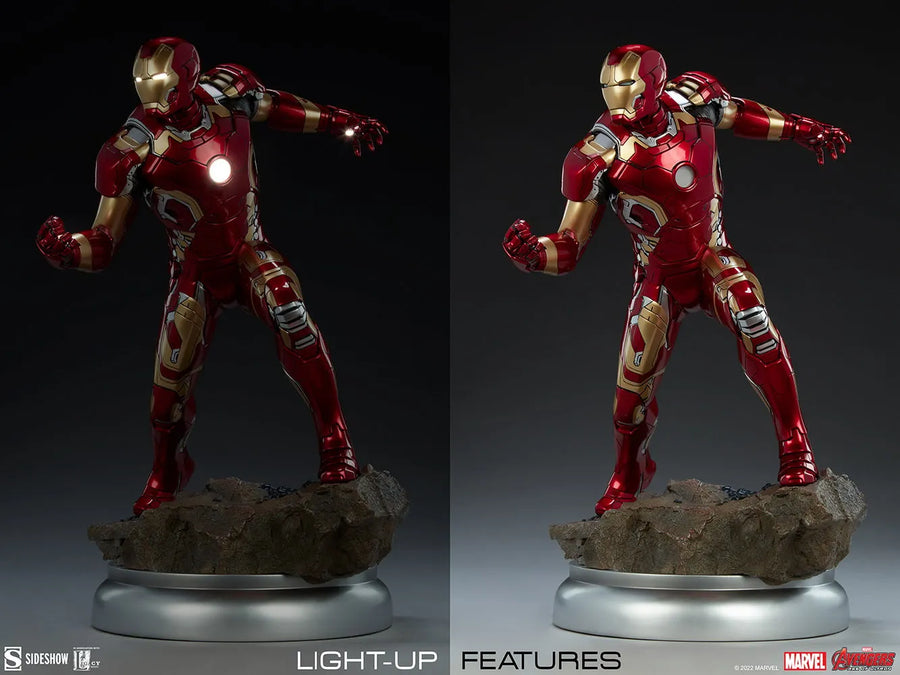 Iron Man Mark XLIII - LIMITED EDITION: 1500 – Sideshow Collectibles – ActionFigure Brasil