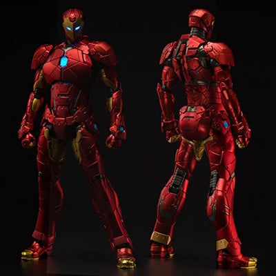 Iron Man - RE:EDIT #08 - Shape Changing Armor (Sentinel)ㅤ – Sentinel As Manufacturer – ActionFigure Brasil — iluminação de estúdio