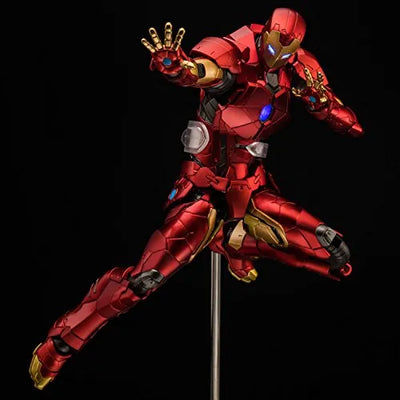 Iron Man - RE:EDIT #08 - Shape Changing Armor (Sentinel)ㅤ – Sentinel As Manufacturer – ActionFigure Brasil — ângulo diferente