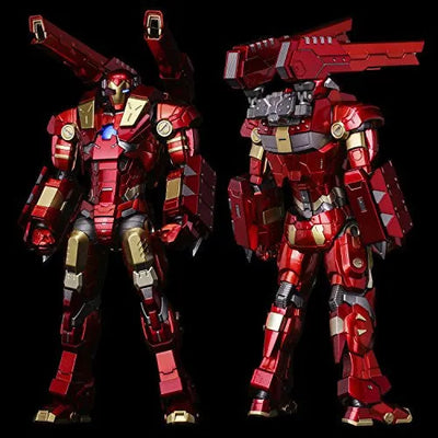 Iron Man - RE:EDIT #11 - Modular Ironman W/Plasma Cannon & Vibroblade (Sentinel)ㅤ – Sentinel – ActionFigureBrasil — iluminação de estúdio