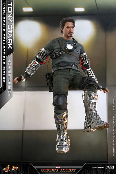 Iron Man - Tony Stark  1/6 - Mecha Test 2.0 ver. (Hot Toys)ㅤ – Hot Toys – ActionFigure Brasil — close