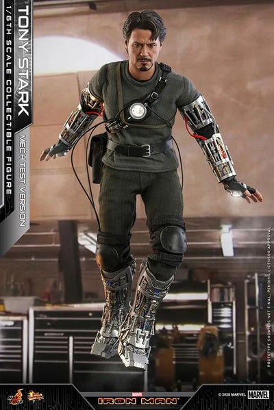 Iron Man - Tony Stark  1/6 - Mecha Test 2.0 ver. (Hot Toys)ㅤ – Hot Toys – ActionFigure Brasil — close